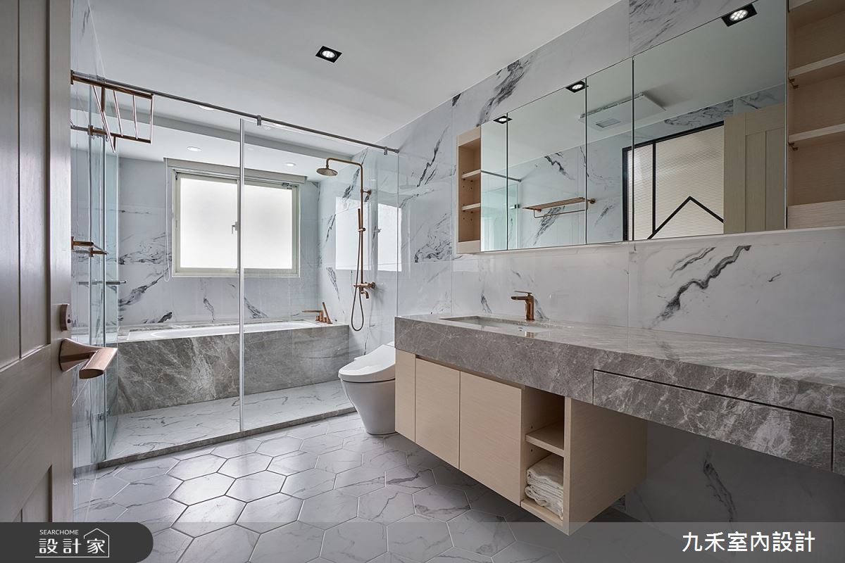 28坪老屋(50年以上)＿工業風浴室案例圖片＿九禾室內設計＿九禾_28之13