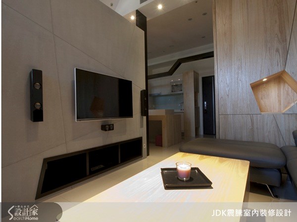 10坪新成屋(5年以下)＿現代風客廳案例圖片＿震騰室內裝修設計工程有限公司＿震騰_01之2