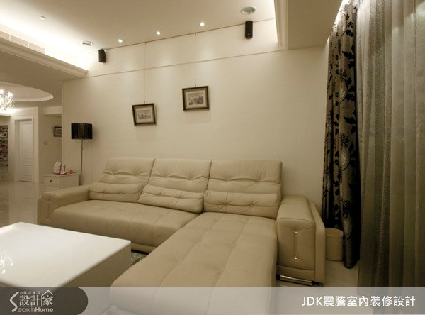 30坪新成屋(5年以下)＿新古典客廳案例圖片＿震騰室內裝修設計工程有限公司＿震騰_04之6