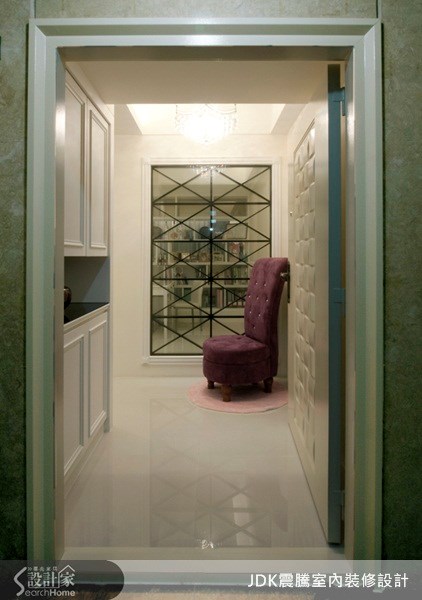 30坪新成屋(5年以下)＿新古典玄關案例圖片＿震騰室內裝修設計工程有限公司＿震騰_04之2