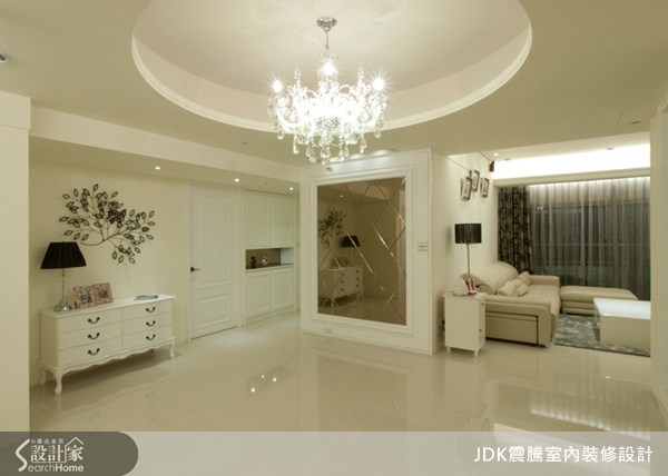 30坪新成屋(5年以下)＿新古典客廳案例圖片＿震騰室內裝修設計工程有限公司＿震騰_04之10