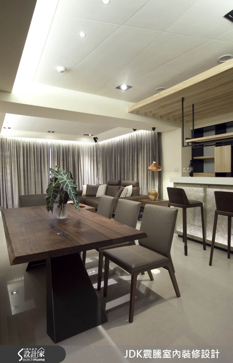 35坪新成屋(5年以下)＿現代風餐廳案例圖片＿震騰室內裝修設計工程有限公司＿震騰_07之8