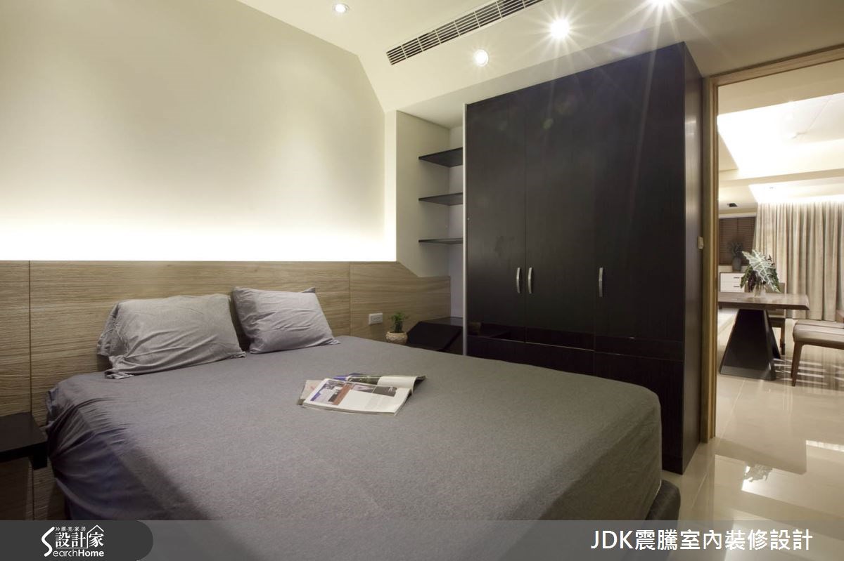 35坪新成屋(5年以下)＿現代風臥室案例圖片＿震騰室內裝修設計工程有限公司＿震騰_07之15