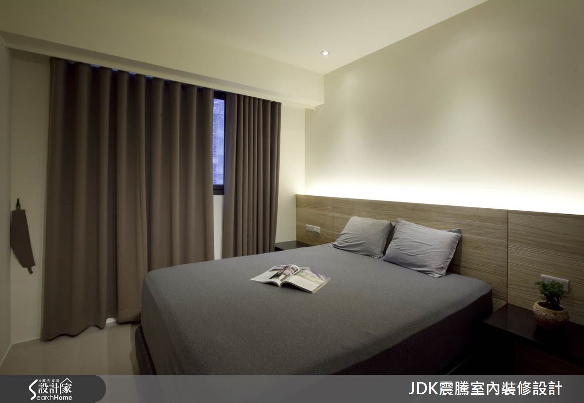 35坪新成屋(5年以下)＿現代風臥室案例圖片＿震騰室內裝修設計工程有限公司＿震騰_07之16