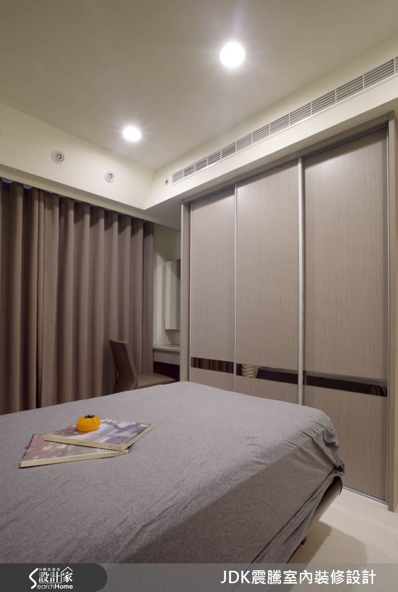 35坪新成屋(5年以下)＿現代風臥室案例圖片＿震騰室內裝修設計工程有限公司＿震騰_07之18