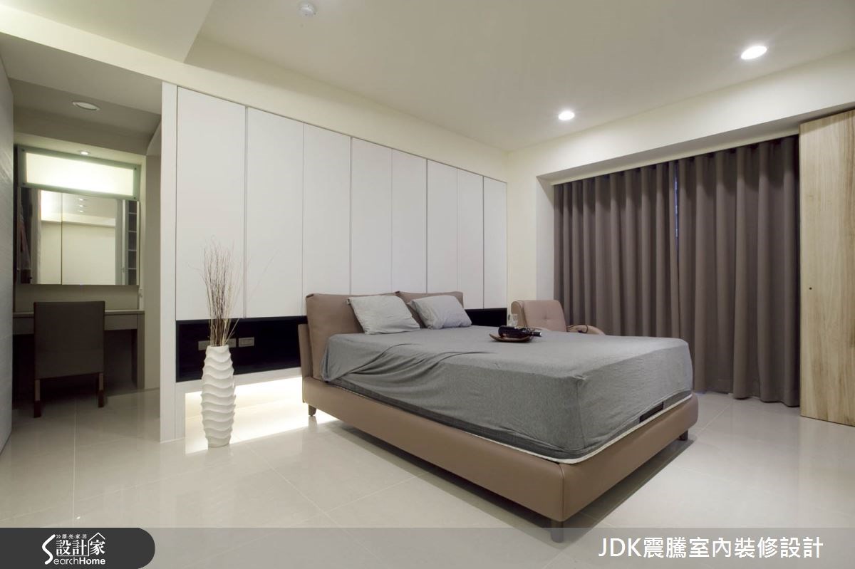 35坪新成屋(5年以下)＿現代風臥室案例圖片＿震騰室內裝修設計工程有限公司＿震騰_07之19