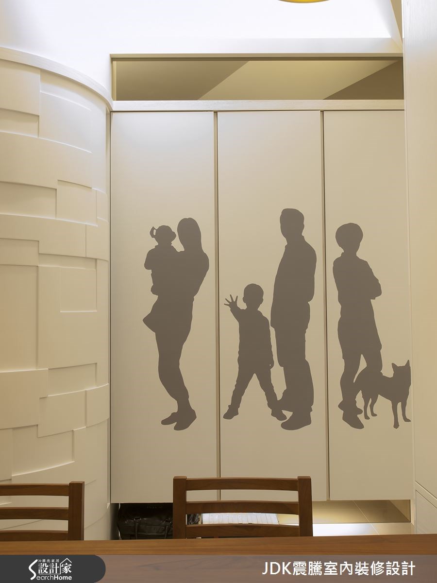 35坪新成屋(5年以下)＿混搭風玄關案例圖片＿震騰室內裝修設計工程有限公司＿震騰_08之5