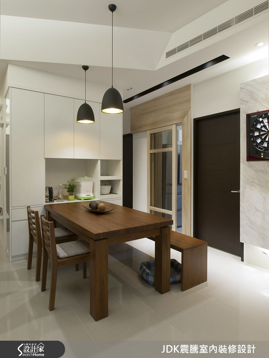 35坪新成屋(5年以下)＿混搭風餐廳案例圖片＿震騰室內裝修設計工程有限公司＿震騰_08之10