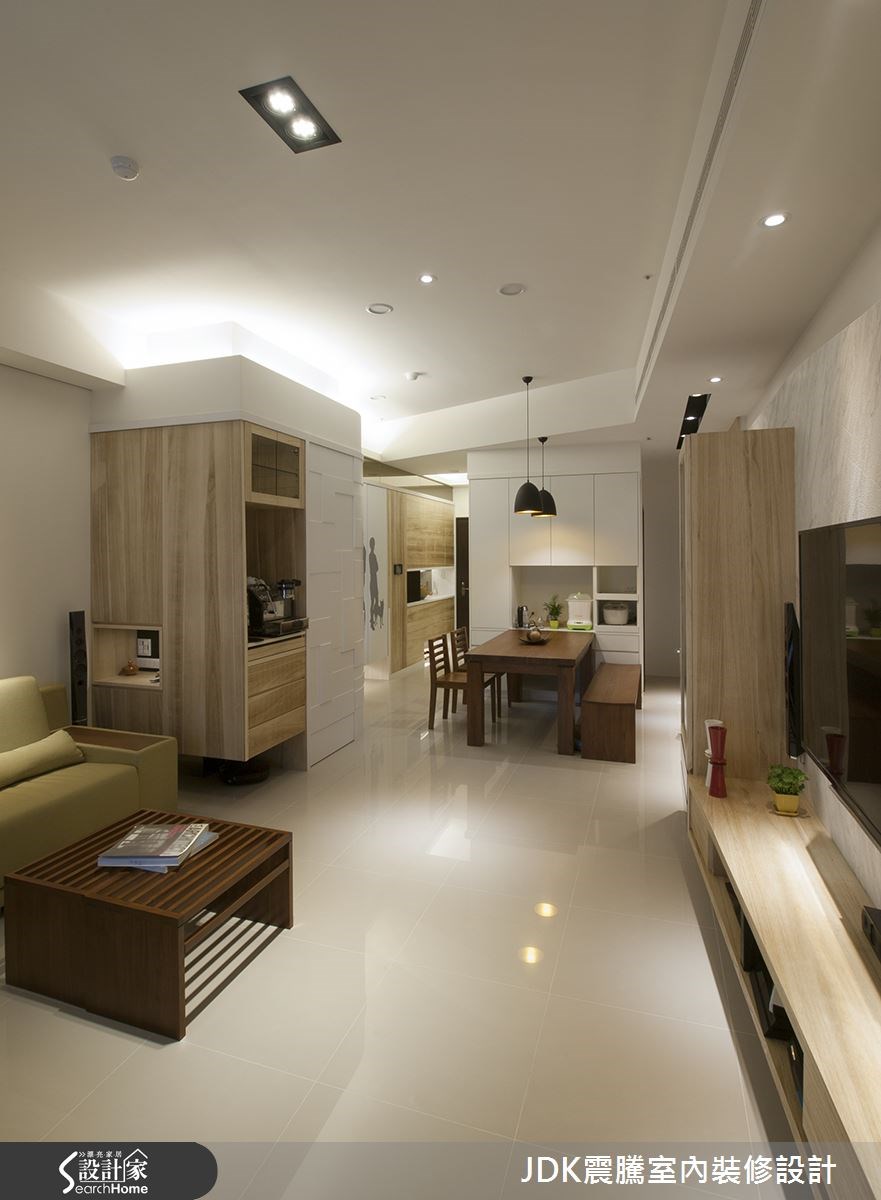 35坪新成屋(5年以下)＿混搭風客廳案例圖片＿震騰室內裝修設計工程有限公司＿震騰_08之23