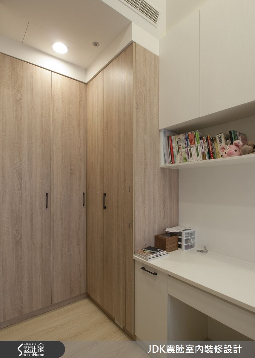 35坪新成屋(5年以下)＿混搭風臥室案例圖片＿震騰室內裝修設計工程有限公司＿震騰_08之42