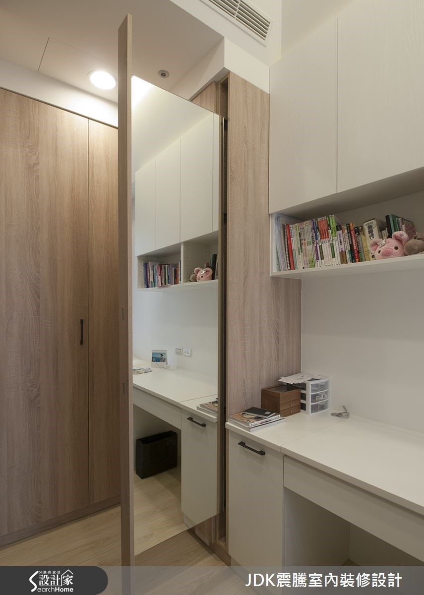 35坪新成屋(5年以下)＿混搭風臥室案例圖片＿震騰室內裝修設計工程有限公司＿震騰_08之43