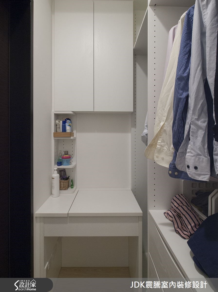 35坪新成屋(5年以下)＿混搭風更衣間案例圖片＿震騰室內裝修設計工程有限公司＿震騰_08之45