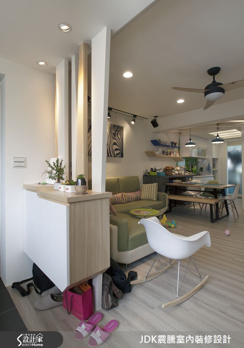 20坪老屋(16~30年)＿北歐風客廳案例圖片＿震騰室內裝修設計工程有限公司＿震騰_09之3