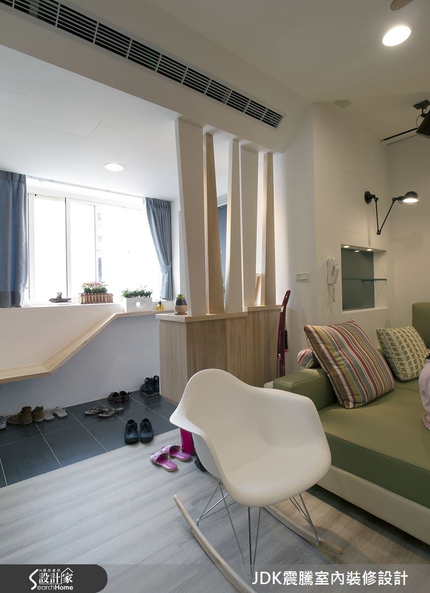 20坪老屋(16~30年)＿北歐風玄關案例圖片＿震騰室內裝修設計工程有限公司＿震騰_09之6
