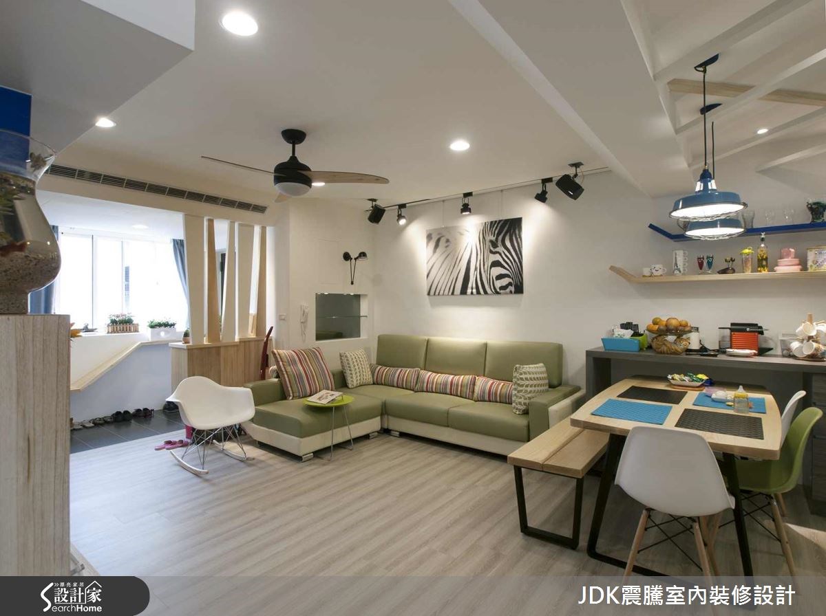 20坪老屋(16~30年)＿北歐風客廳案例圖片＿震騰室內裝修設計工程有限公司＿震騰_09之11