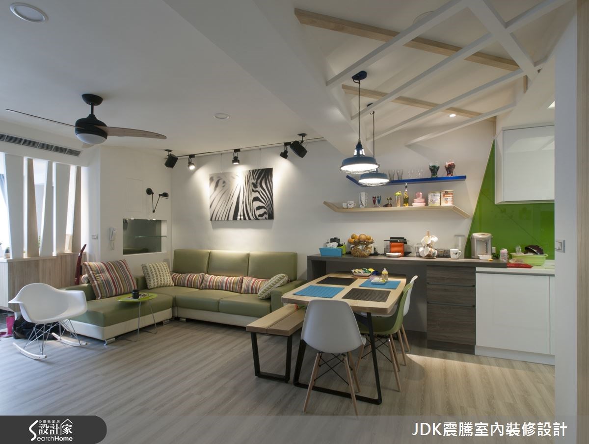 20坪老屋(16~30年)＿北歐風客廳案例圖片＿震騰室內裝修設計工程有限公司＿震騰_09之12