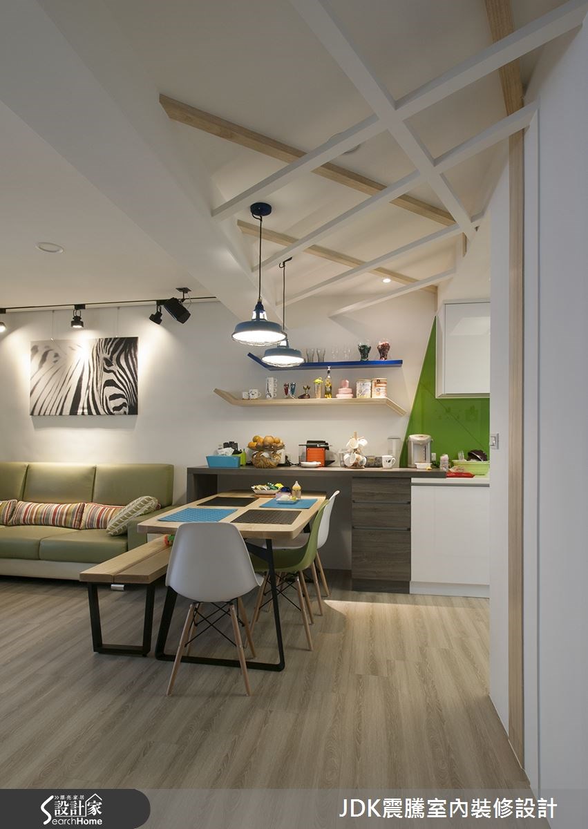 20坪老屋(16~30年)＿北歐風餐廳案例圖片＿震騰室內裝修設計工程有限公司＿震騰_09之13