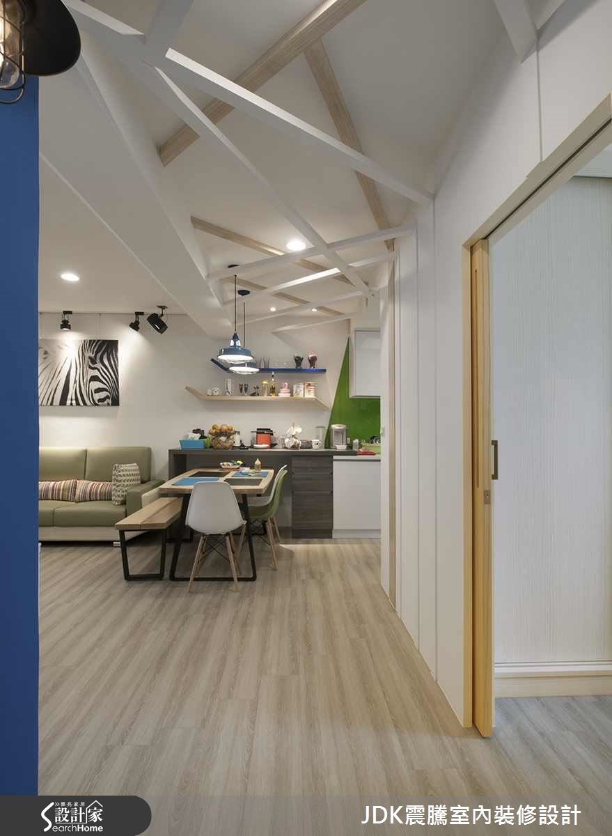 20坪老屋(16~30年)＿北歐風餐廳案例圖片＿震騰室內裝修設計工程有限公司＿震騰_09之15