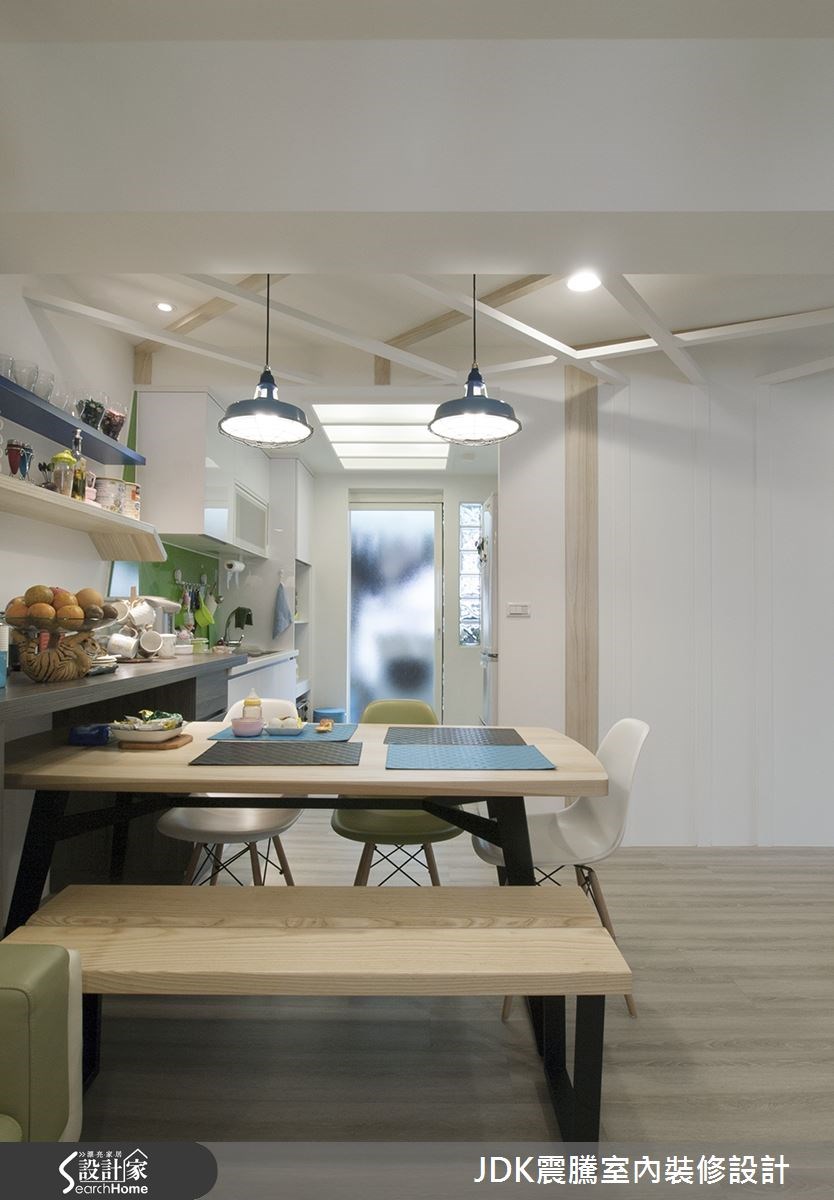 20坪老屋(16~30年)＿北歐風餐廳案例圖片＿震騰室內裝修設計工程有限公司＿震騰_09之18