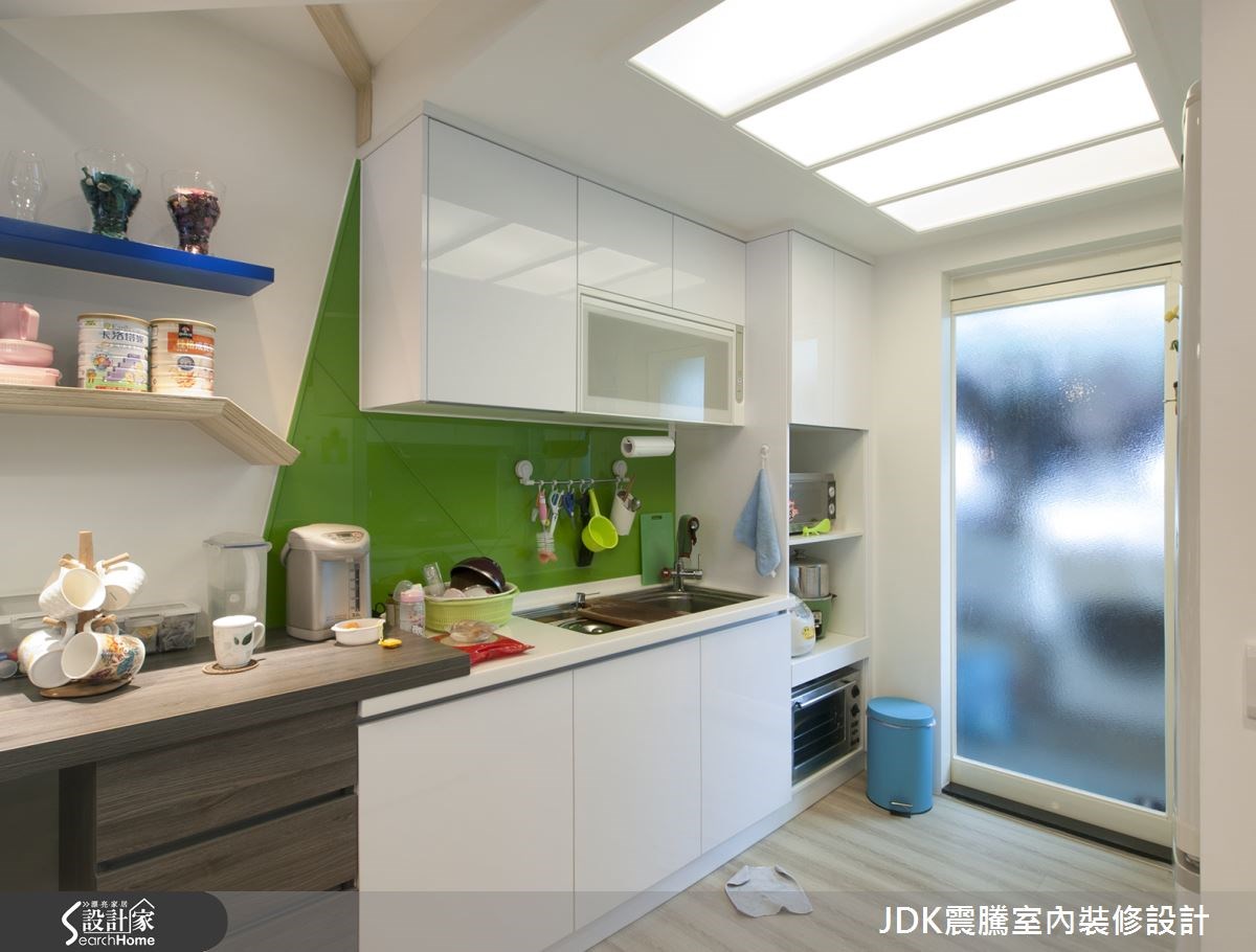 20坪老屋(16~30年)＿北歐風廚房案例圖片＿震騰室內裝修設計工程有限公司＿震騰_09之19