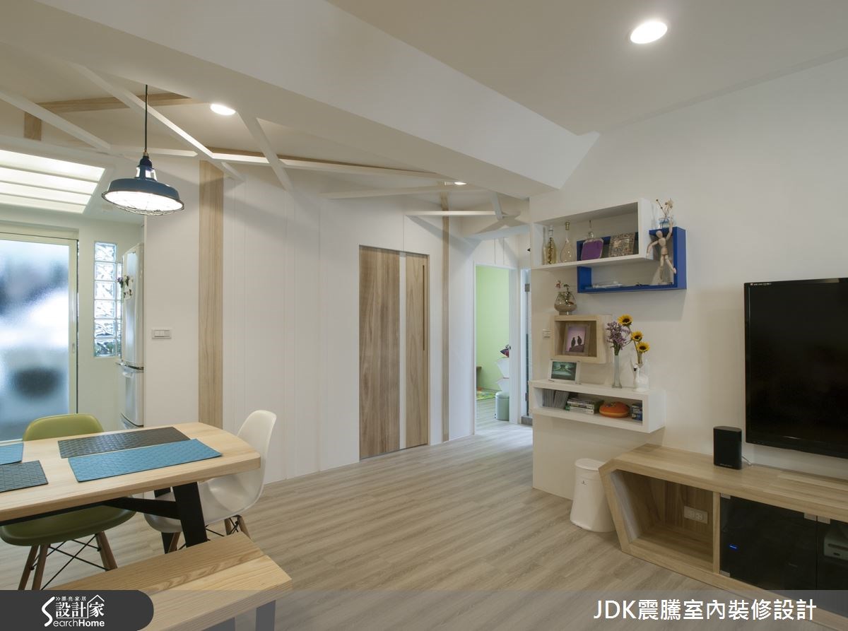 20坪老屋(16~30年)＿北歐風餐廳案例圖片＿震騰室內裝修設計工程有限公司＿震騰_09之21