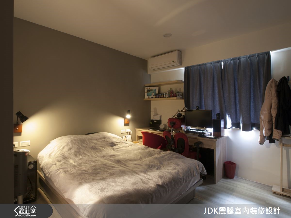 20坪老屋(16~30年)＿北歐風臥室案例圖片＿震騰室內裝修設計工程有限公司＿震騰_09之31
