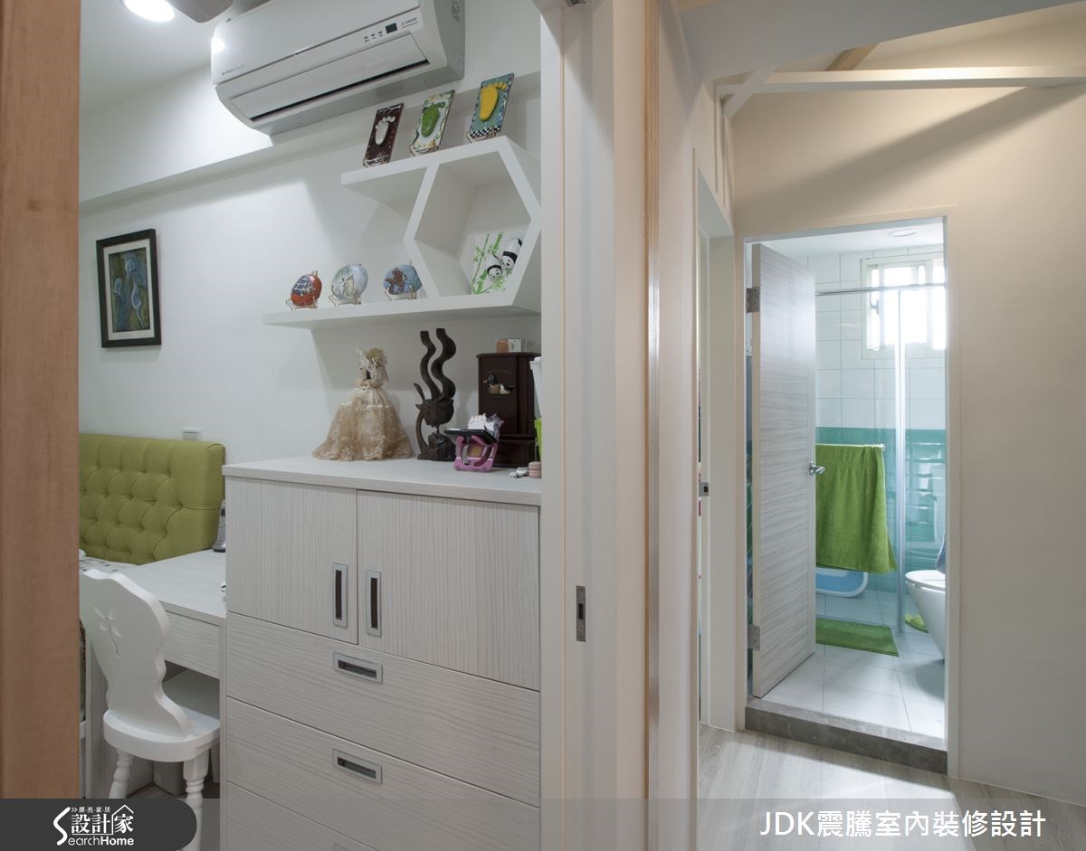 20坪老屋(16~30年)＿北歐風臥室案例圖片＿震騰室內裝修設計工程有限公司＿震騰_09之40