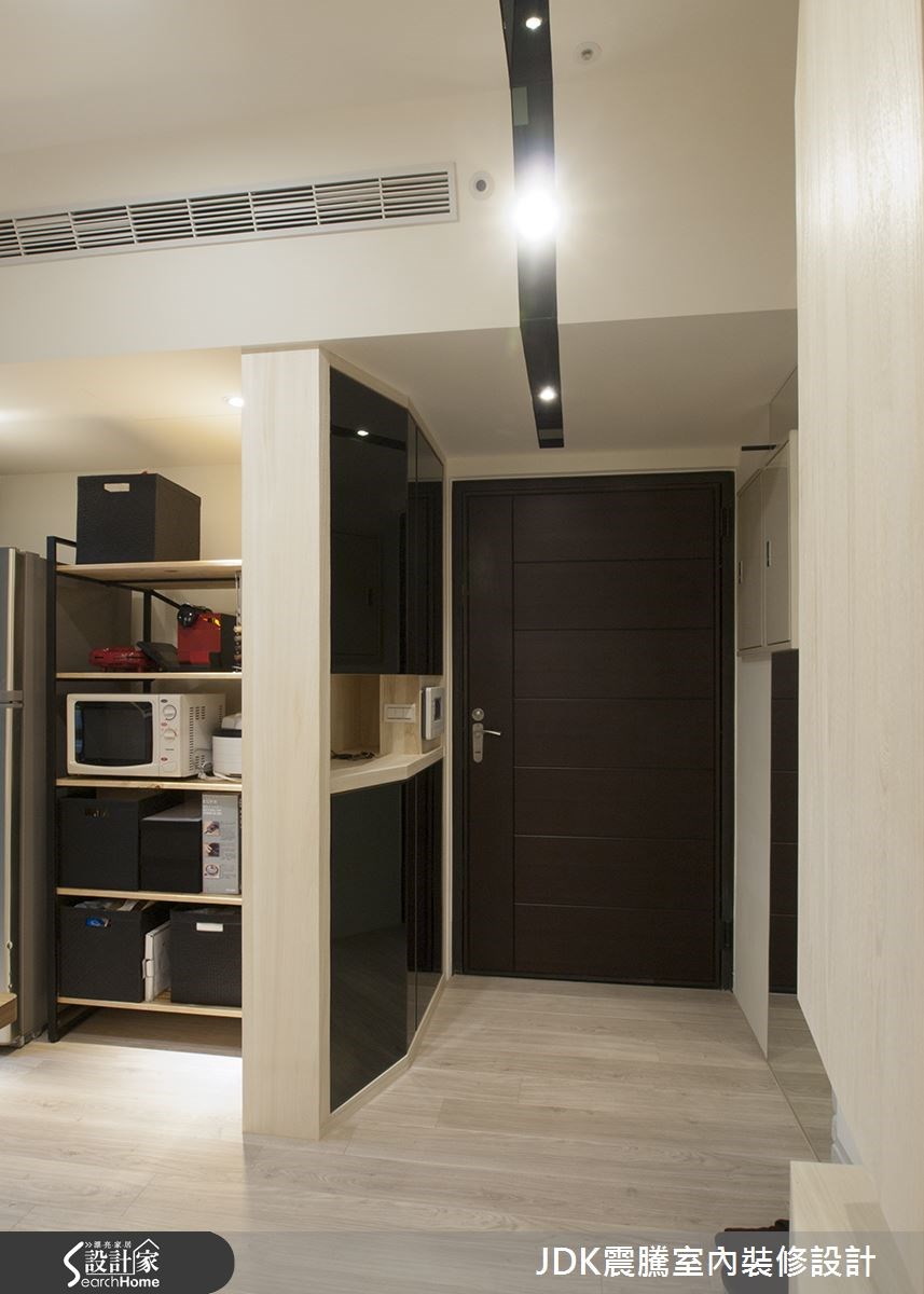 25坪新成屋(5年以下)＿北歐風玄關案例圖片＿震騰室內裝修設計工程有限公司＿震騰_12之1
