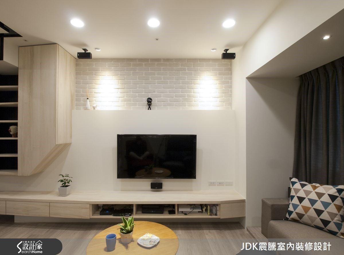 25坪新成屋(5年以下)＿北歐風客廳案例圖片＿震騰室內裝修設計工程有限公司＿震騰_12之3