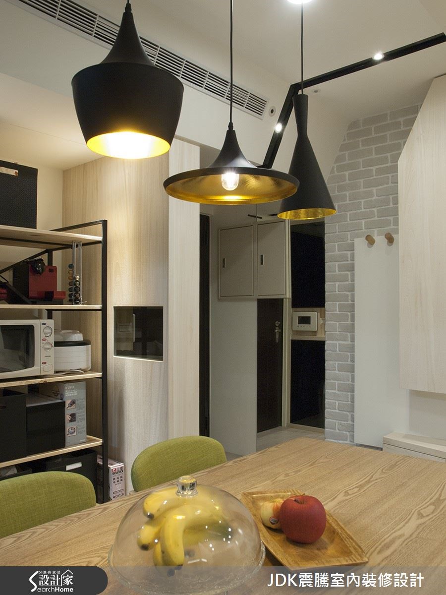 25坪新成屋(5年以下)＿北歐風餐廳案例圖片＿震騰室內裝修設計工程有限公司＿震騰_12之19