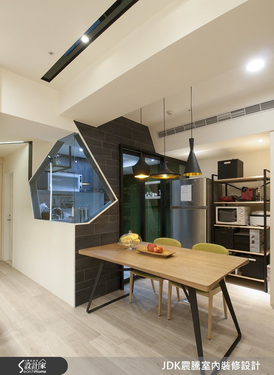 25坪新成屋(5年以下)＿北歐風餐廳案例圖片＿震騰室內裝修設計工程有限公司＿震騰_12之20