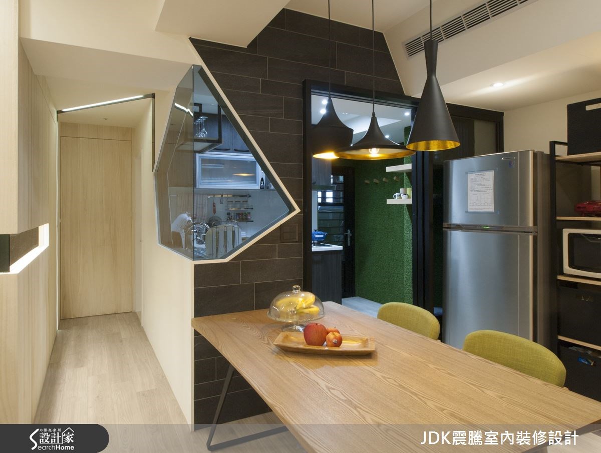 25坪新成屋(5年以下)＿北歐風餐廳案例圖片＿震騰室內裝修設計工程有限公司＿震騰_12之23