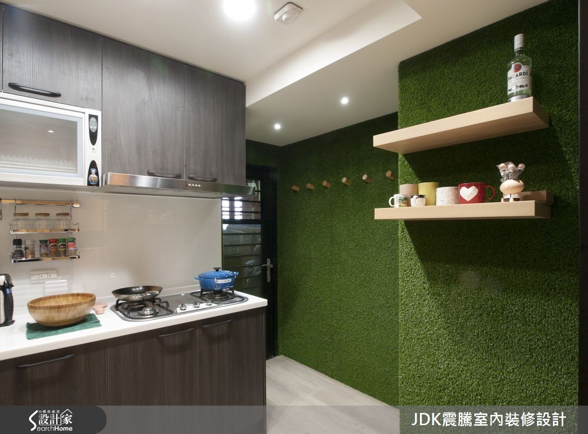 25坪新成屋(5年以下)＿北歐風廚房案例圖片＿震騰室內裝修設計工程有限公司＿震騰_12之29