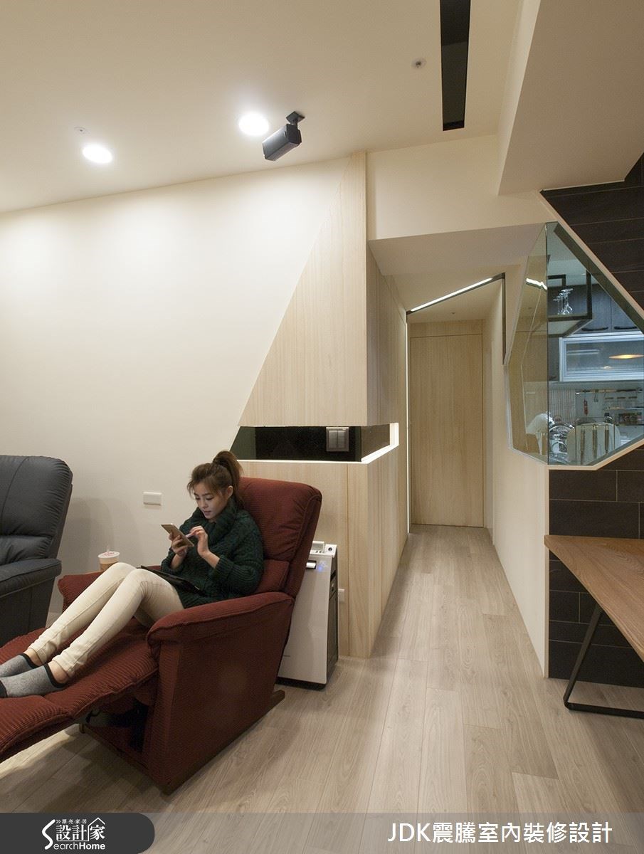 25坪新成屋(5年以下)＿北歐風客廳案例圖片＿震騰室內裝修設計工程有限公司＿震騰_12之32