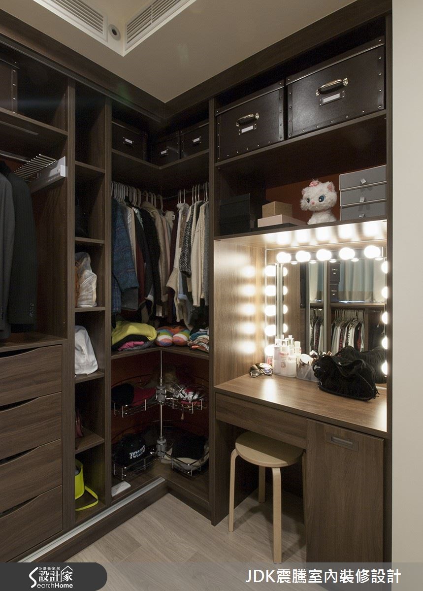25坪新成屋(5年以下)＿北歐風更衣間案例圖片＿震騰室內裝修設計工程有限公司＿震騰_12之45