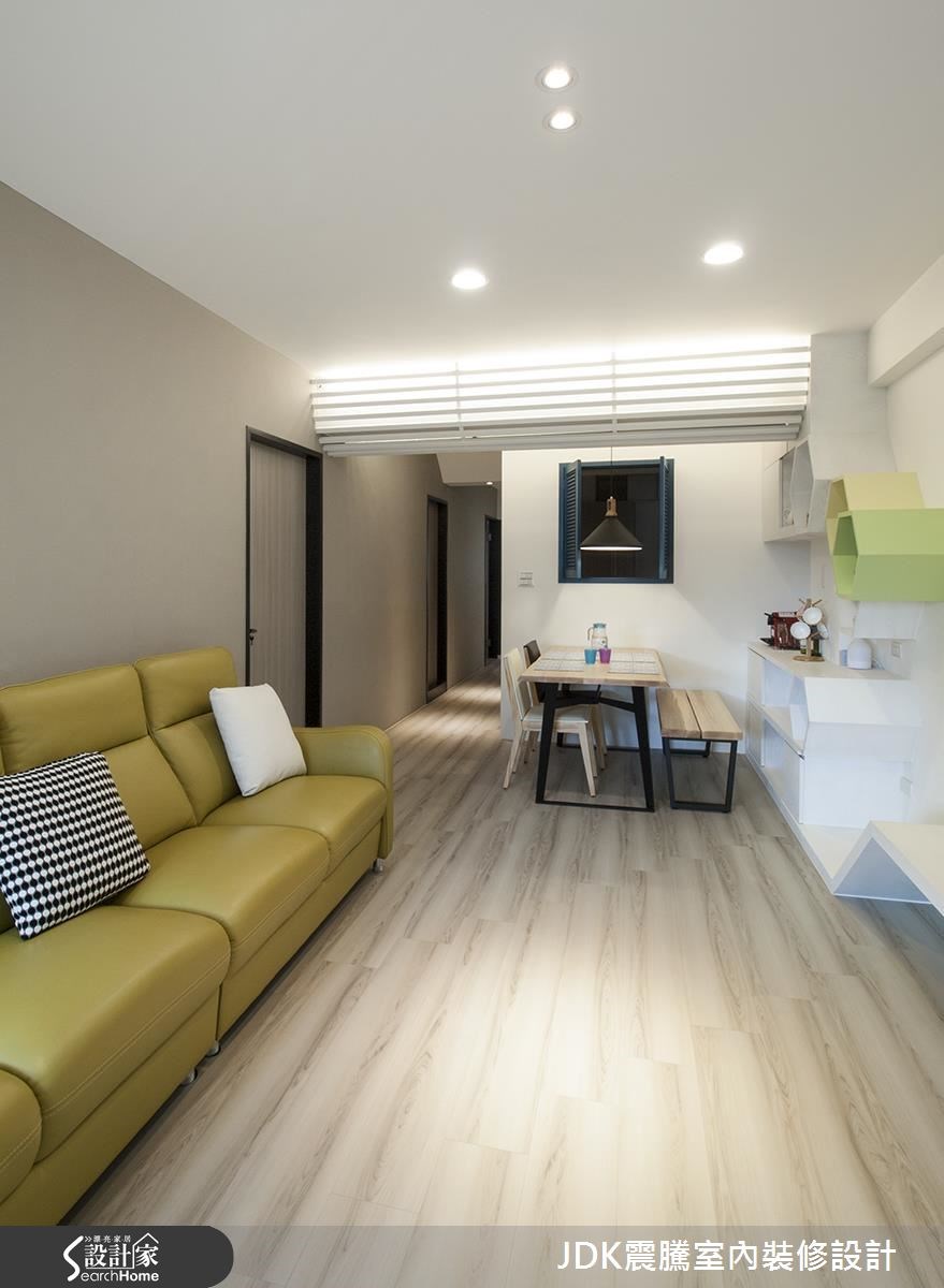 22坪老屋(16~30年)＿北歐風客廳案例圖片＿震騰室內裝修設計工程有限公司＿震騰_14之5