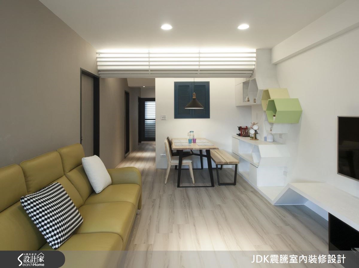 22坪老屋(16~30年)＿北歐風客廳案例圖片＿震騰室內裝修設計工程有限公司＿震騰_14之6