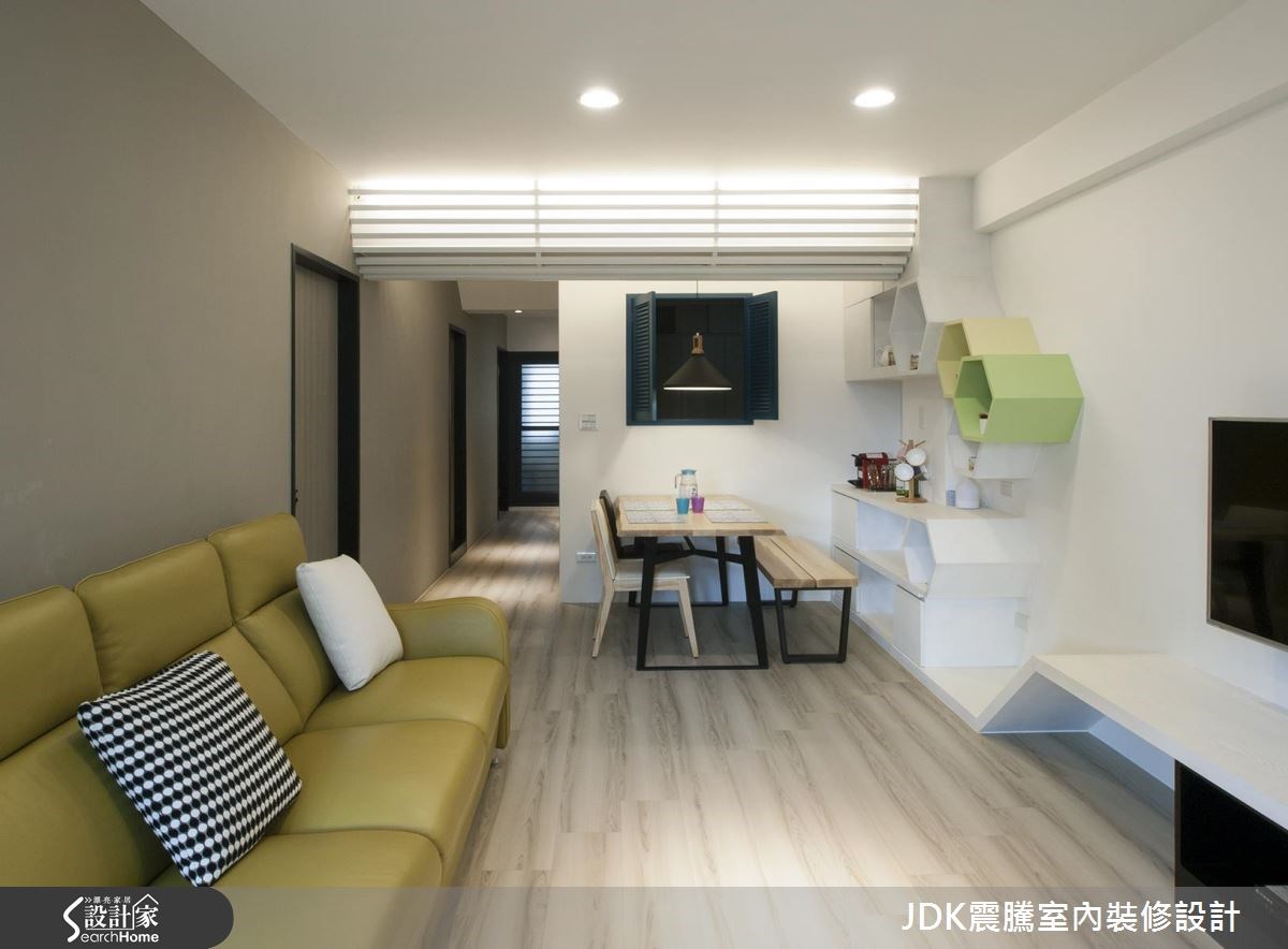 22坪老屋(16~30年)＿北歐風客廳案例圖片＿震騰室內裝修設計工程有限公司＿震騰_14之7