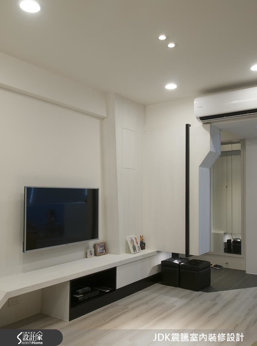 22坪老屋(16~30年)＿北歐風客廳案例圖片＿震騰室內裝修設計工程有限公司＿震騰_14之10