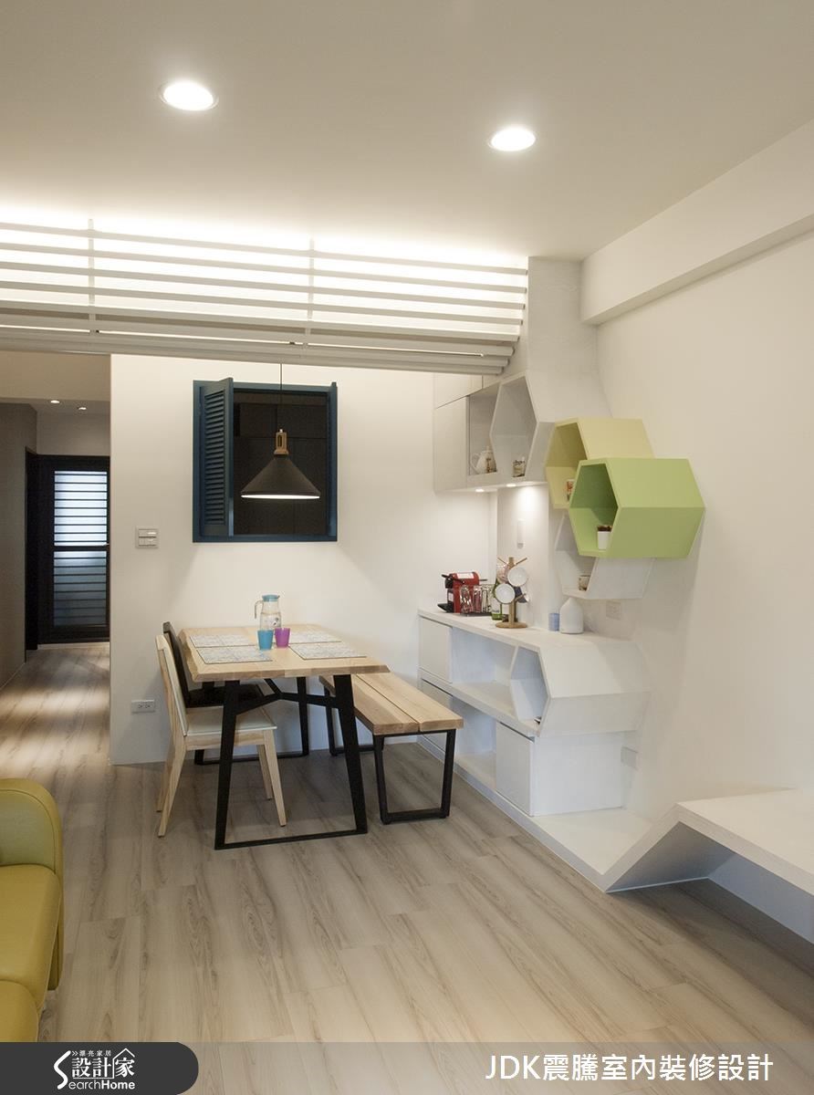 22坪老屋(16~30年)＿北歐風餐廳案例圖片＿震騰室內裝修設計工程有限公司＿震騰_14之11