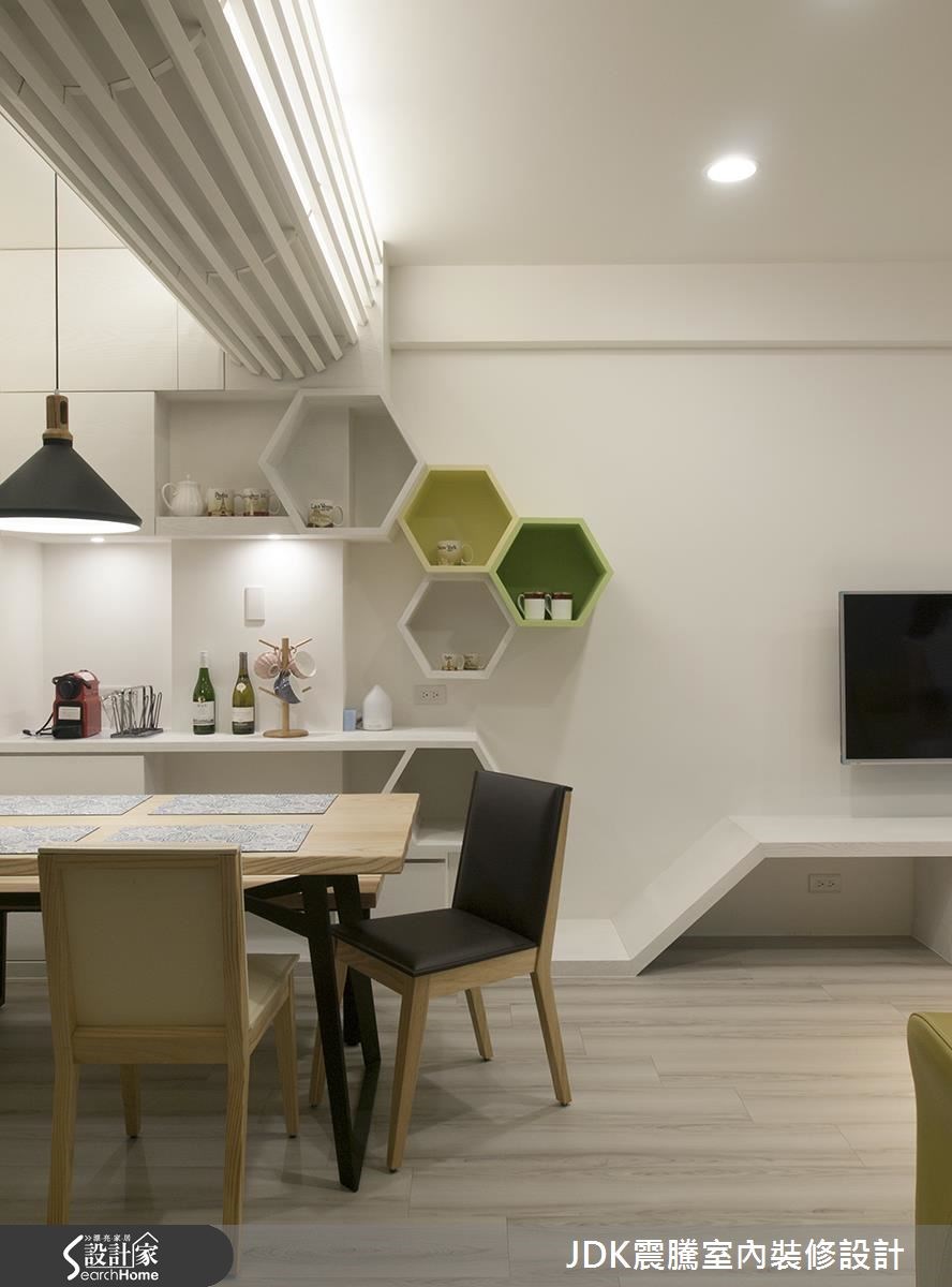 22坪老屋(16~30年)＿北歐風餐廳案例圖片＿震騰室內裝修設計工程有限公司＿震騰_14之13