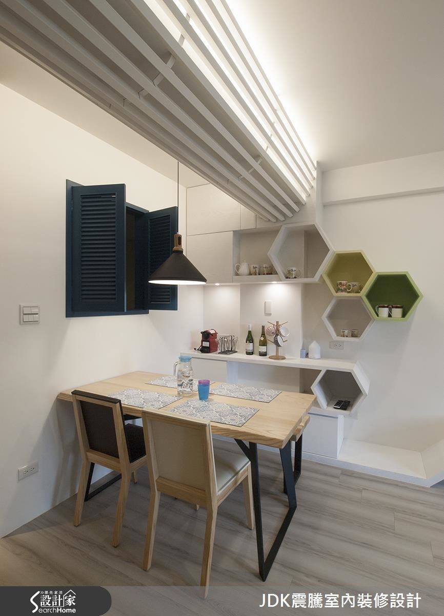 22坪老屋(16~30年)＿北歐風餐廳案例圖片＿震騰室內裝修設計工程有限公司＿震騰_14之14