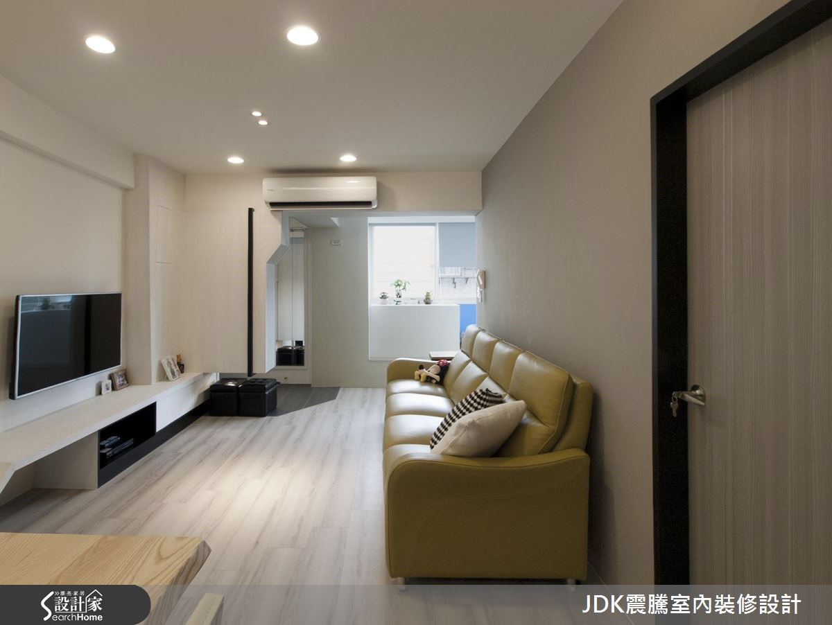 22坪老屋(16~30年)＿北歐風客廳案例圖片＿震騰室內裝修設計工程有限公司＿震騰_14之19