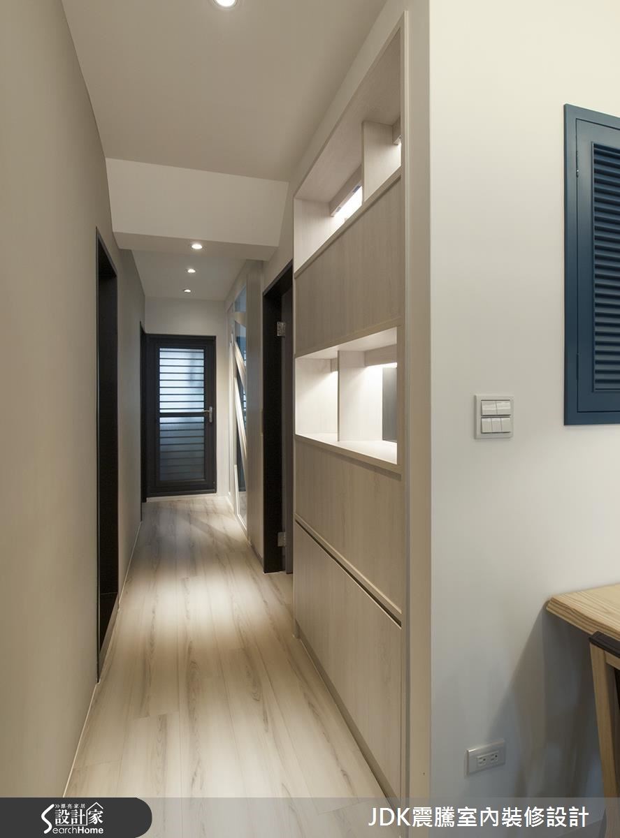 22坪老屋(16~30年)＿北歐風走廊案例圖片＿震騰室內裝修設計工程有限公司＿震騰_14之22