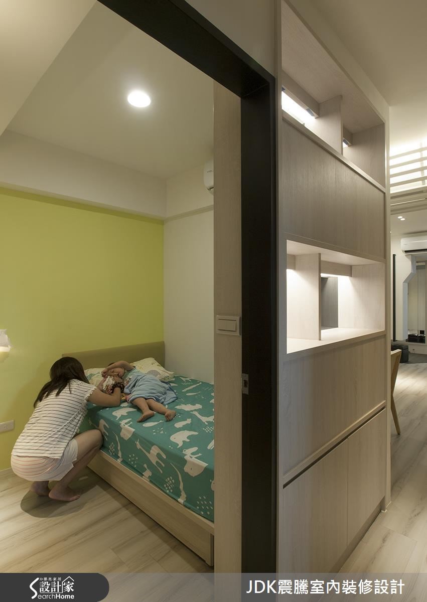 22坪老屋(16~30年)＿北歐風臥室案例圖片＿震騰室內裝修設計工程有限公司＿震騰_14之27