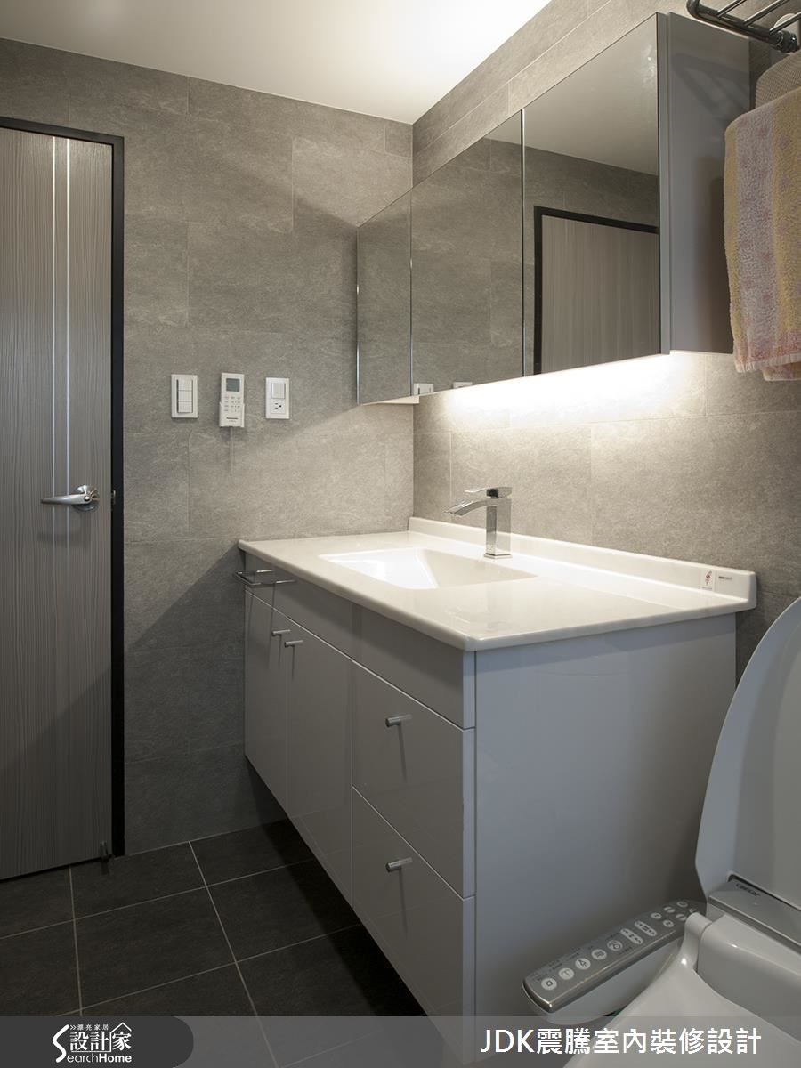 22坪老屋(16~30年)＿北歐風浴室案例圖片＿震騰室內裝修設計工程有限公司＿震騰_14之36