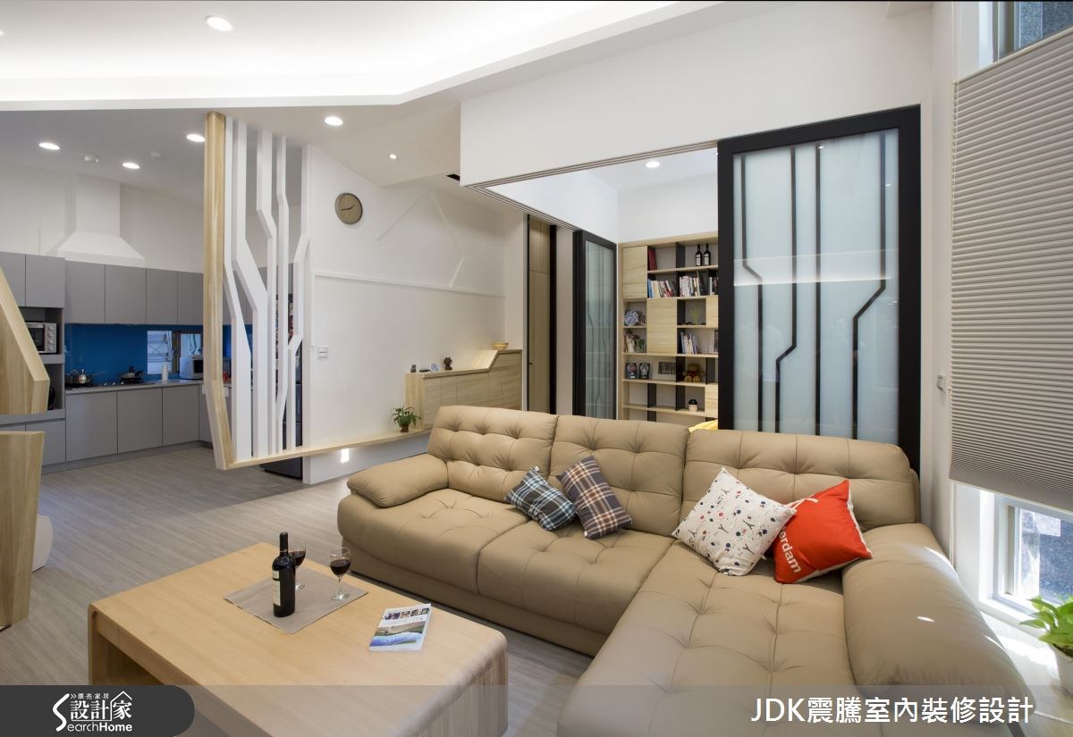 35坪中古屋(5~15年)＿現代風客廳案例圖片＿震騰室內裝修設計工程有限公司＿震騰_15之8