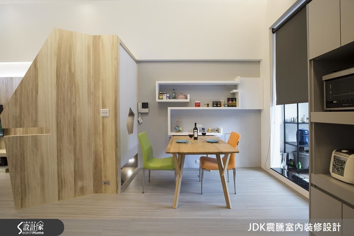 35坪中古屋(5~15年)＿現代風餐廳案例圖片＿震騰室內裝修設計工程有限公司＿震騰_15之16