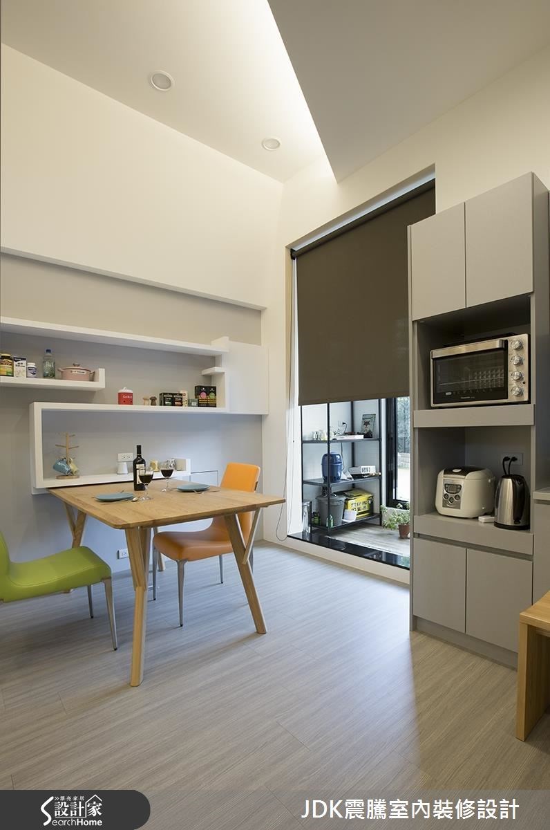 35坪中古屋(5~15年)＿現代風餐廳案例圖片＿震騰室內裝修設計工程有限公司＿震騰_15之17