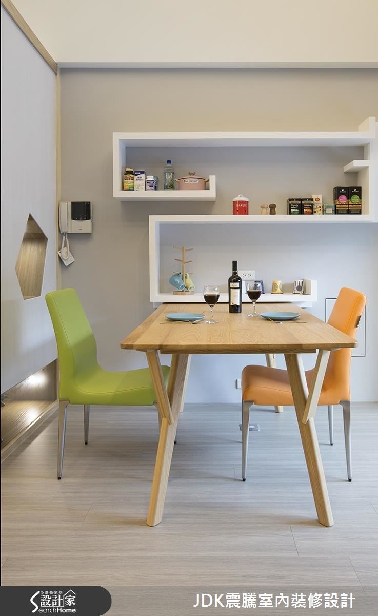 35坪中古屋(5~15年)＿現代風餐廳案例圖片＿震騰室內裝修設計工程有限公司＿震騰_15之19